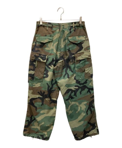 US ARMY（ユーエスアーミー）US ARMY (ユーエスアーミー) M-65ウッドランドカモパンツ カーキ×ブラウン サイズ:SMALL-SHORTの古着・服飾アイテム