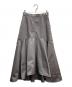martinique（マルティニーク）の古着「マットサテンフレアスカート」｜グレー