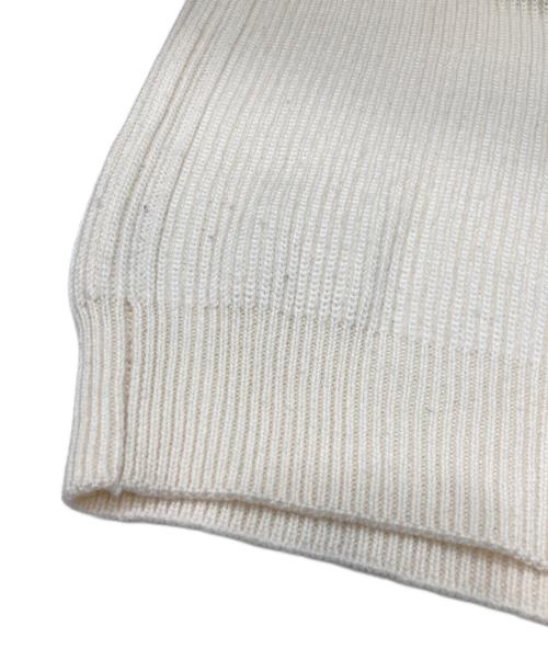 TOMORROW LAND tricot（トゥモローランド トリコ）TOMORROW LAND tricot (トゥモローランド トリコ) ウール チルデンニット ホワイト サイズ:Sの古着・服飾アイテム