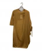 christian wijnantsクリスチャン ワイナンツ）の古着「カットソーワンピース」｜ブラウン