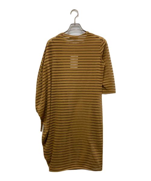 christian wijnants（クリスチャン ワイナンツ）christian wijnants (クリスチャン ワイナンツ) カットソーワンピース ブラウン サイズ:S 未使用品の古着・服飾アイテム