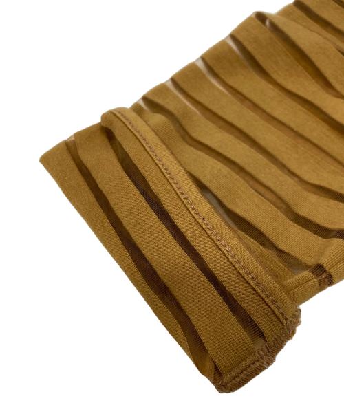 christian wijnants（クリスチャン ワイナンツ）christian wijnants (クリスチャン ワイナンツ) カットソーワンピース ブラウン サイズ:S 未使用品の古着・服飾アイテム