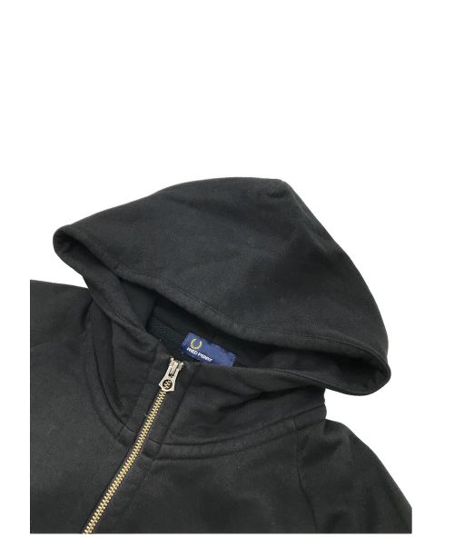 FRED PERRY（フレッドペリー）FRED PERRY (フレッドペリー) スエット素材モッズコート ブラック サイズ:Mの古着・服飾アイテム