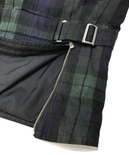 RLX RALPH LAUREN（アールエルエックスラルフローレン）RLX RALPH LAUREN (アールエルエックスラルフローレン) ワックスドコットン モーターサイクルジャケット グリーン サイズ:Mの古着・服飾アイテム
