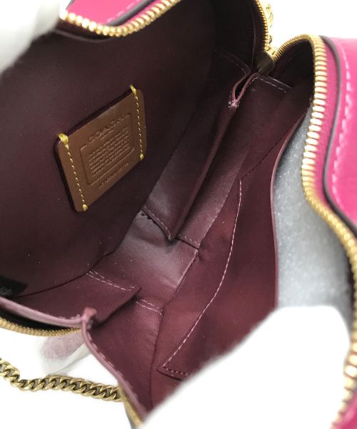 COACH（コーチ）COACH (コーチ) ハートクロスボディバッグ ピンク 未使用品の古着・服飾アイテム