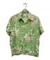 Evisu Jeans（エヴィスジーンズ）の古着「アロハシャツ」｜グリーン