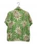 Evisu Jeans (エヴィスジーンズ) アロハシャツ グリーン サイズ:40：7000円