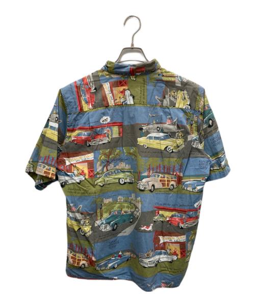reyn spooner（レイン スプナー）reyn spooner (レイン スプナー) 柄シャツ ブルー サイズ:Mの古着・服飾アイテム