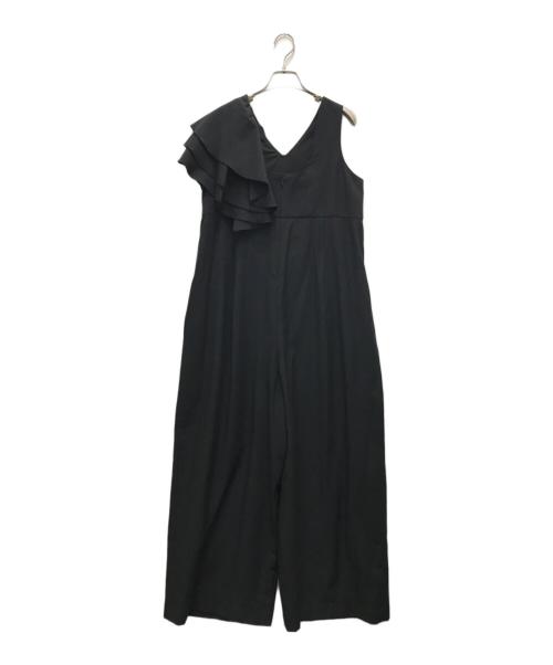 COEL（コエル）COEL (コエル) ショルダーフリルオールインワン ブラック サイズ:38 未使用品の古着・服飾アイテム