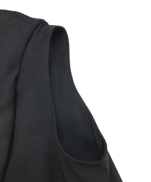 COEL（コエル）COEL (コエル) ショルダーフリルオールインワン ブラック サイズ:38 未使用品の古着・服飾アイテム