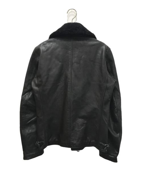 AMERICAN RAG CIE（アメリカンラグシー）AMERICAN RAG CIE (アメリカンラグシー) 2WAYダブルライダースジャケット ブラック サイズ:2の古着・服飾アイテム