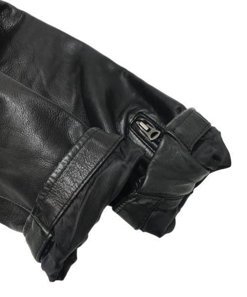 AMERICAN RAG CIE（アメリカンラグシー）AMERICAN RAG CIE (アメリカンラグシー) 2WAYダブルライダースジャケット ブラック サイズ:2の古着・服飾アイテム