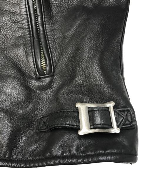 AMERICAN RAG CIE（アメリカンラグシー）AMERICAN RAG CIE (アメリカンラグシー) 2WAYダブルライダースジャケット ブラック サイズ:2の古着・服飾アイテム