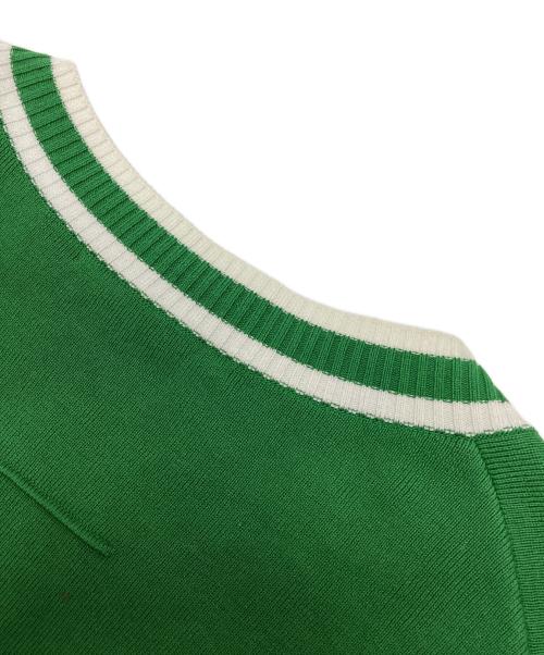 SLOANE（スローン）SLOANE (スローン) フルニードルコットン ベスト グリーン サイズ:3の古着・服飾アイテム