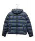 POLO RALPH LAUREN（ポロ・ラルフローレン）の古着「ブラックウォッチチェックダウンジャケット」｜ネイビー×グリーン