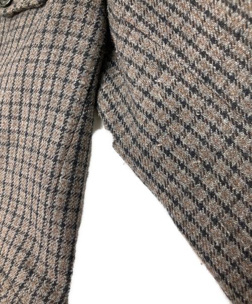 MIU MIU（ミュウミュウ）MIU MIU (ミュウミュウ) ツイードジャケット ブラウン サイズ:40の古着・服飾アイテム