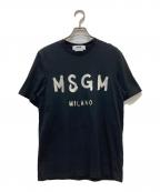 MSGMエムエスジーエム）の古着「プリントTシャツ」｜ブラック