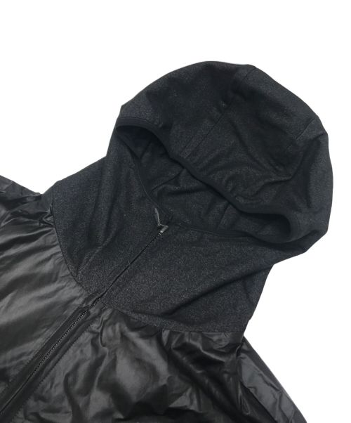 POST O'ALLS（ポストオーバーオールズ）POST O'ALLS (ポストオーバーオールズ) E-Z Hoodie/ナイロンジャケット ブラック サイズ:Mの古着・服飾アイテム