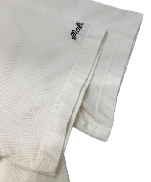 MALBON GOLF（マルボンゴルフ）MALBON GOLF (マルボンゴルフ) ポロシャツ ホワイト サイズ:XLの古着・服飾アイテム