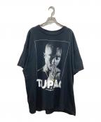 Amaru Entertainmentアマル・エンターテインメント）の古着「2PAC プリントTシャツ」｜ブラック