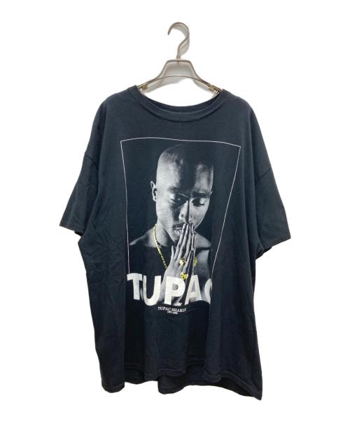 Amaru Entertainment（アマル・エンターテインメント）Amaru Entertainment (アマル・エンターテインメント) 2PAC プリントTシャツ ブラック サイズ:XXLの古着・服飾アイテム