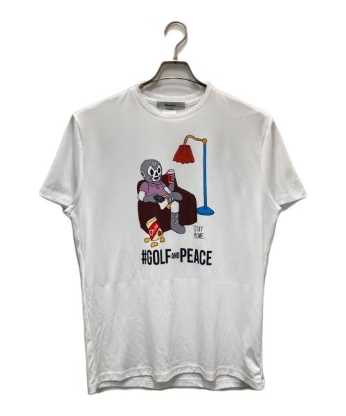 RUSSELUNO（ラッセルノ）RUSSELUNO (ラッセルノ) ゴルフウェア(トップス) ホワイト サイズ:6の古着・服飾アイテム