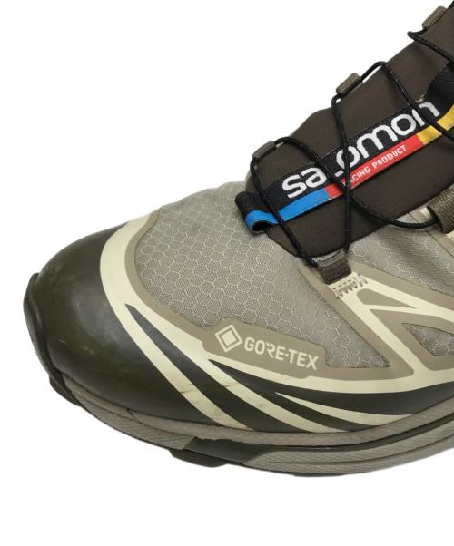 SALOMON（サロモン）SALOMON (サロモン) XT-6 GORE TEX ベージュ サイズ:27.5cmの古着・服飾アイテム