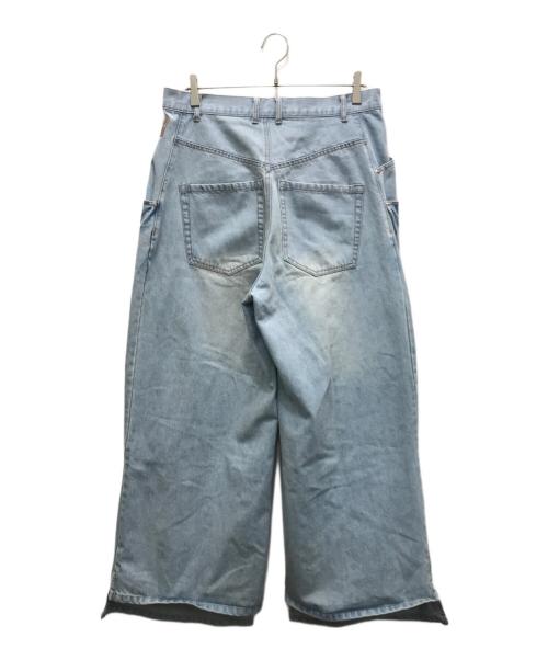 Knuth Marf（クヌースマーフ）Knuth Marf (クヌースマーフ) ップドバギーデニムパンツ インディゴ サイズ:Freeの古着・服飾アイテム