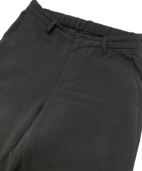 FRAMeWORK（フレームワーク）FRAMeWORK (フレームワーク) セミフレアパンツ ブラック サイズ:40の古着・服飾アイテム