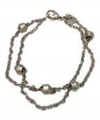 TIFFANY & Co.ティファニー）の古着「2連ブレスレット」｜シルバー