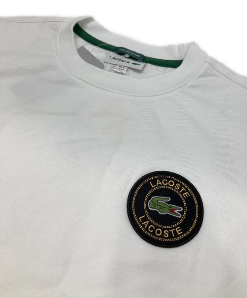 LACOSTE（ラコステ）LACOSTE (ラコステ) BEAMS (ビームス) 別注 Short Sleeve T-Shirt ホワイト サイズ:XSの古着・服飾アイテム