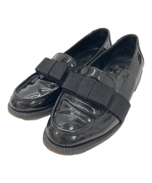 bellini（ベリーニ）bellini (ベリーニ) パテントリボンローファー ブラック サイズ:36の古着・服飾アイテム