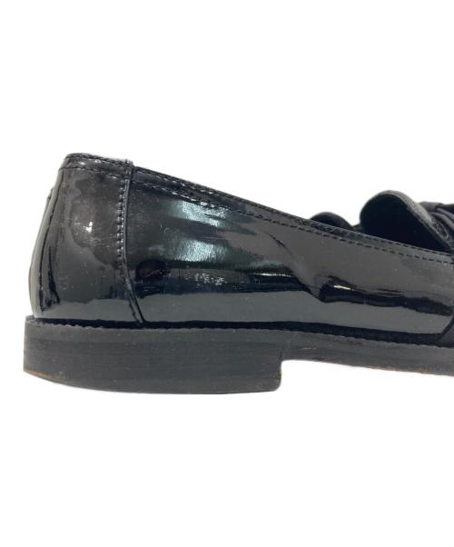 bellini（ベリーニ）bellini (ベリーニ) パテントリボンローファー ブラック サイズ:36の古着・服飾アイテム