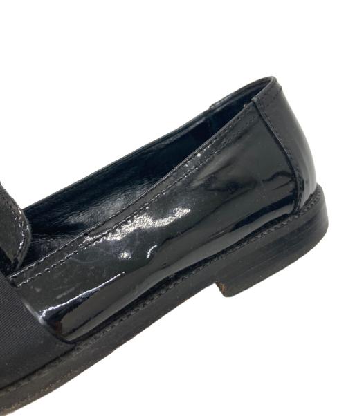 bellini（ベリーニ）bellini (ベリーニ) パテントリボンローファー ブラック サイズ:36の古着・服飾アイテム