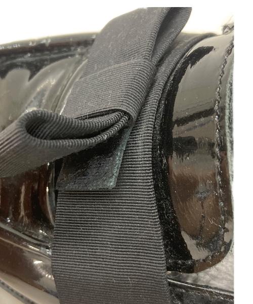 bellini（ベリーニ）bellini (ベリーニ) パテントリボンローファー ブラック サイズ:36の古着・服飾アイテム