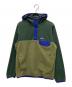 Patagonia（パタゴニア）の古着「Synchilla Snap-T Hoody」｜カーキ