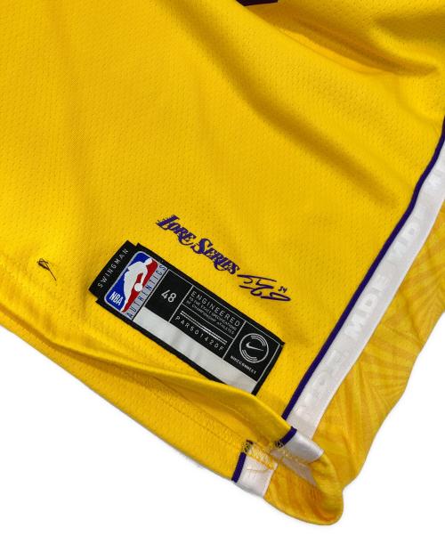 NIKE（ナイキ）NIKE (ナイキ) ゲームシャツ イエロー×パープル サイズ:Lの古着・服飾アイテム