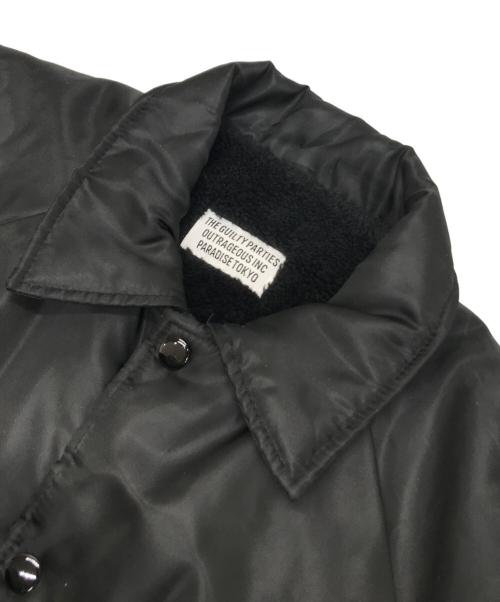 WACKO MARIA（ワコマリア）WACKO MARIA (ワコマリア) 裏ボアコーチジャケット ブラック サイズ:Mの古着・服飾アイテム