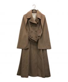 HER LIP TO（ハーリップトゥ）の古着「Mademoiselle 2Way Long Coat」｜ブラウン
