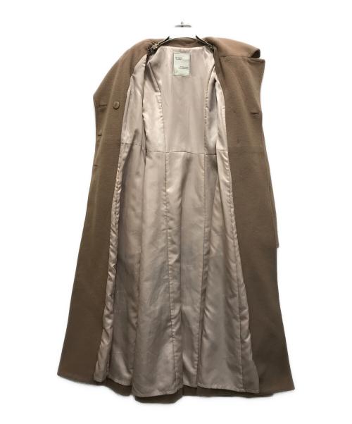 HER LIP TO（ハーリップトゥ）HER LIP TO (ハーリップトゥ) Mademoiselle 2Way Long Coat ブラウン サイズ:Mの古着・服飾アイテム