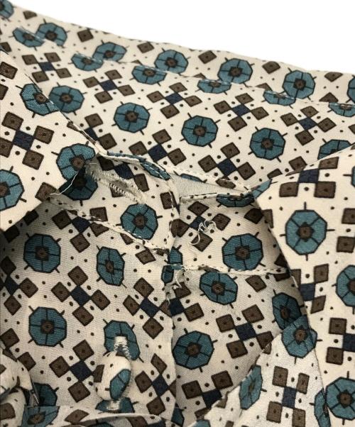 WEEKEND Max Mara（ウィークエンド マックスマーラ）WEEKEND Max Mara (ウィークエンド マックスマーラ) 総柄シャツワンピース ブラウン サイズ:36の古着・服飾アイテム