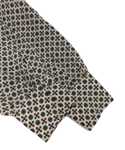 WEEKEND Max Mara（ウィークエンド マックスマーラ）WEEKEND Max Mara (ウィークエンド マックスマーラ) 総柄シャツワンピース ブラウン サイズ:36の古着・服飾アイテム