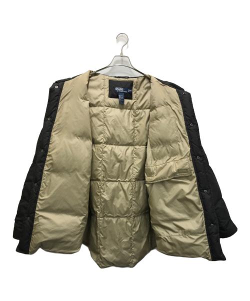 POLO RALPH LAUREN（ポロ・ラルフローレン）POLO RALPH LAUREN (ポロ・ラルフローレン) ダウンシャツジャケット ブラック サイズ:XXLの古着・服飾アイテム