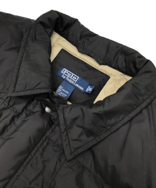 POLO RALPH LAUREN（ポロ・ラルフローレン）POLO RALPH LAUREN (ポロ・ラルフローレン) ダウンシャツジャケット ブラック サイズ:XXLの古着・服飾アイテム