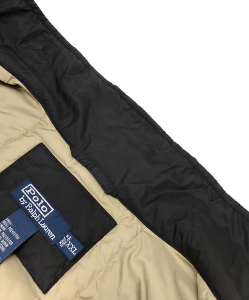 POLO RALPH LAUREN（ポロ・ラルフローレン）POLO RALPH LAUREN (ポロ・ラルフローレン) ダウンシャツジャケット ブラック サイズ:XXLの古着・服飾アイテム