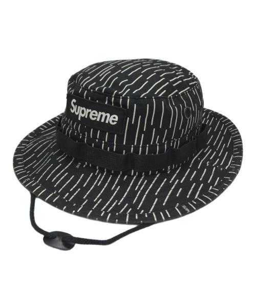 SUPREME（シュプリーム）SUPREME (シュプリーム) Military Boonie Black Raindrop ブラックの古着・服飾アイテム