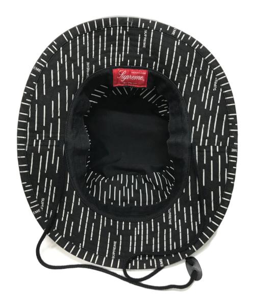 SUPREME（シュプリーム）SUPREME (シュプリーム) Military Boonie Black Raindrop ブラックの古着・服飾アイテム