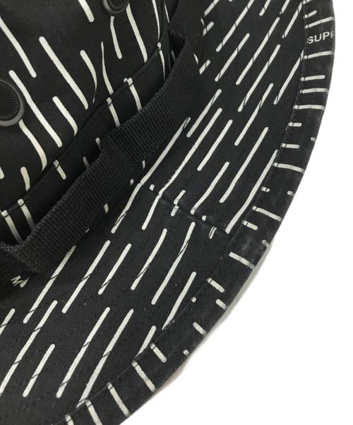 SUPREME（シュプリーム）SUPREME (シュプリーム) Military Boonie Black Raindrop ブラックの古着・服飾アイテム