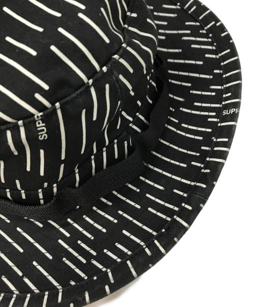 SUPREME（シュプリーム）SUPREME (シュプリーム) Military Boonie Black Raindrop ブラックの古着・服飾アイテム