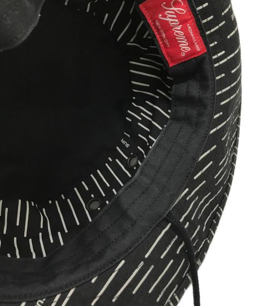 SUPREME（シュプリーム）SUPREME (シュプリーム) Military Boonie Black Raindrop ブラックの古着・服飾アイテム